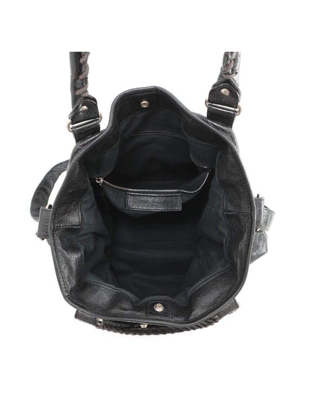 Balenciaga Tote Smart 2-Way Shoulder Bag Black - Picture 6 of 10